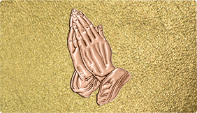 DNSEMP-C-516-BZ-SH-GD Empire Corner Bronze Hands Shim Gold